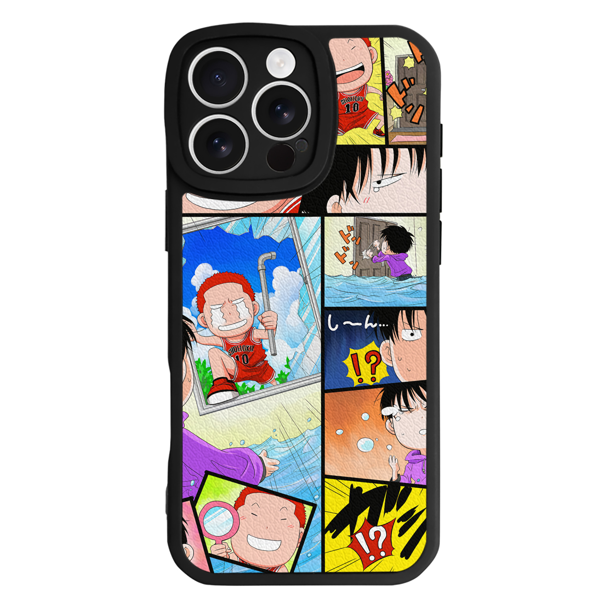 （画像用） SLAM DUNK／スラムダンク 【iPhone 16シリーズ対応】シリコンスマホケース（レザー調） 材質：シリコン